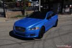 Jaguar XJ in Avery Diamond Blue by Impressive Wrap 2016 года